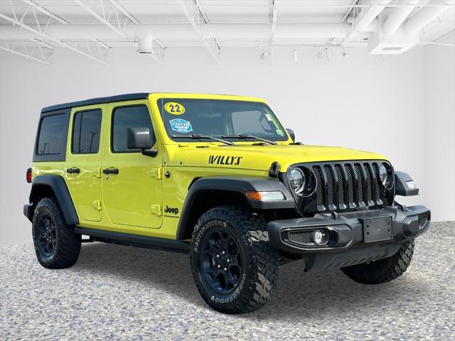 2023 jeep wrangler 4-door willys 4x4