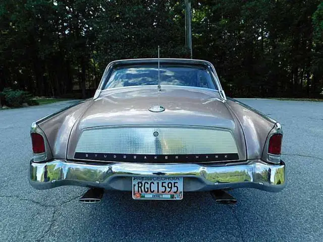 iconic 1963 studebaker gran turismo hawk pampered since new w/many r1 features!