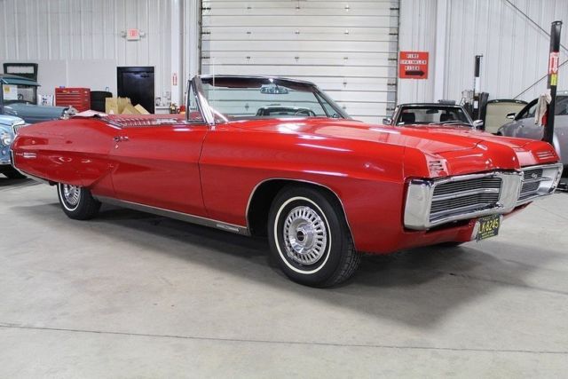 1967 pontiac grand prix 9052 miles red convertible 400 cid v8 automatic