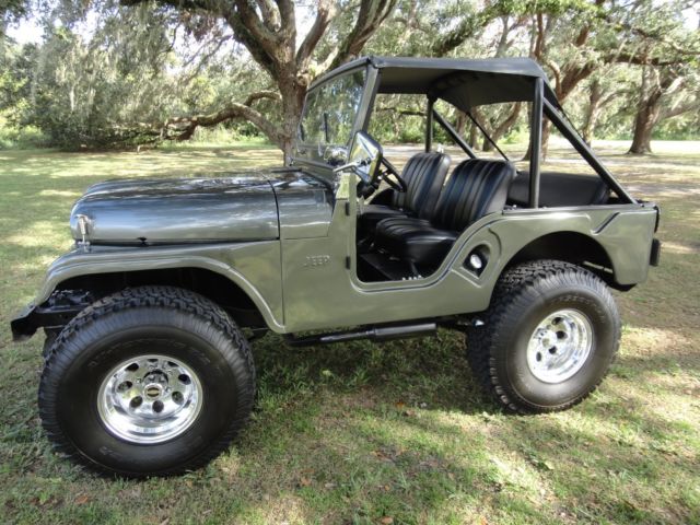 1961 jeep willys cj-5 gorgeous restoration lifted 4x4 florida 3 day auction