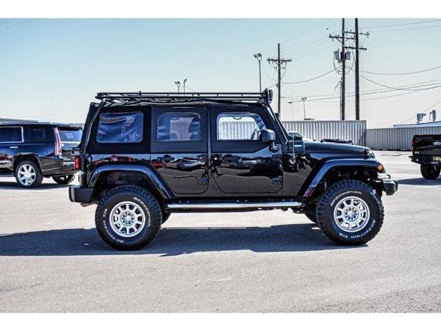 used 2015 jeep wrangler 4wd unlimited sahara clovis, nm 88101 for sale in cannon air force base, new mexico