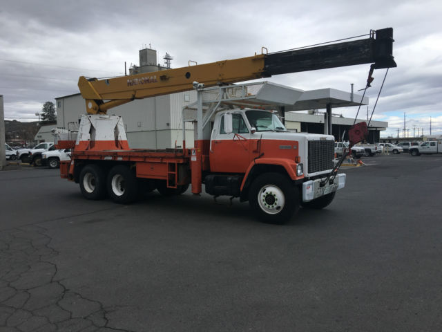 1986 gmc 17 ton crane truck