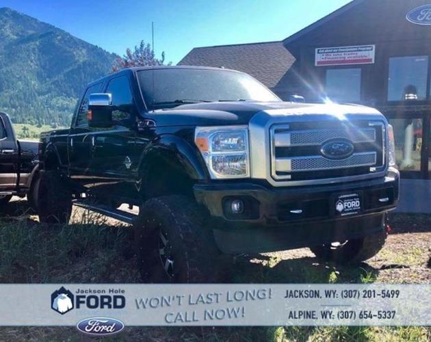 2015 ford f-350 super duty xlt 4x4 xlt 4dr crew cab 8 ft. lb srw pickup for sale in hoback junction, wyoming