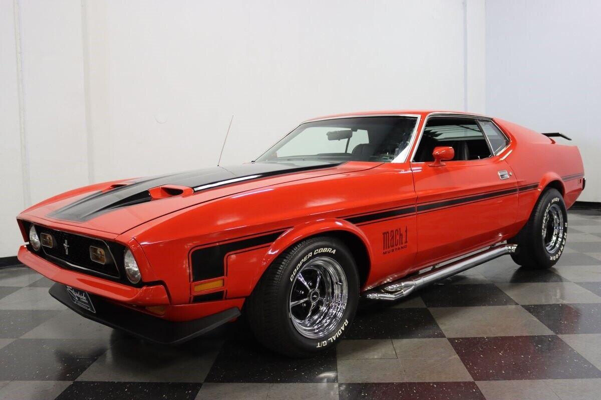 1971 ford mustang mach 1 fastback 351 cleveland v8