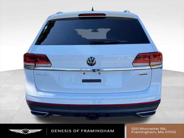 2021 volkswagen atlas 3.6l sel