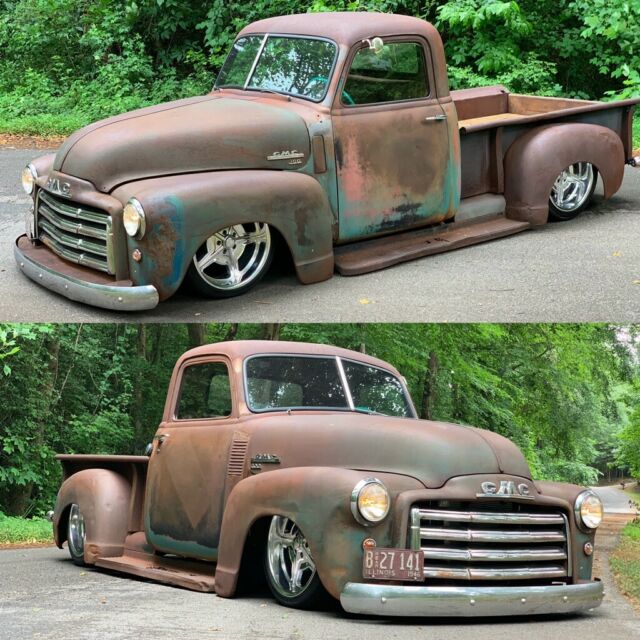 1949 gmc truck patina hotrod 3100 street rod