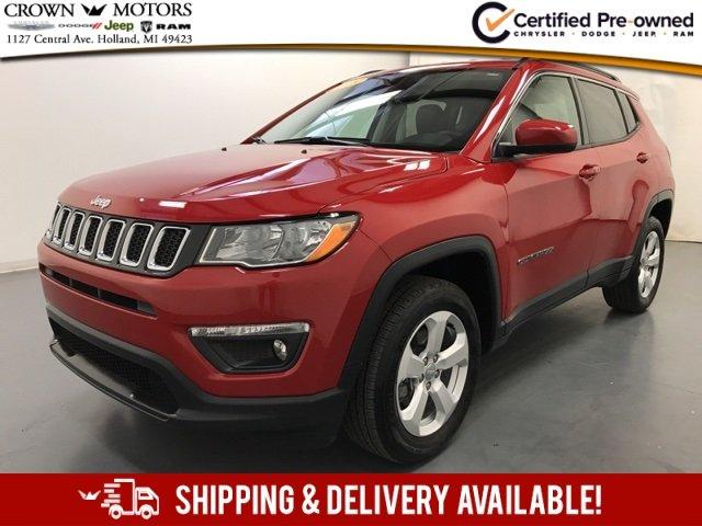 certified 2018 jeep compass 4wd latitude holland, mi 49423 for sale in holland, michigan