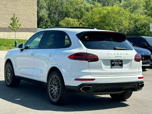 2017 porsche cayenne platinum edition