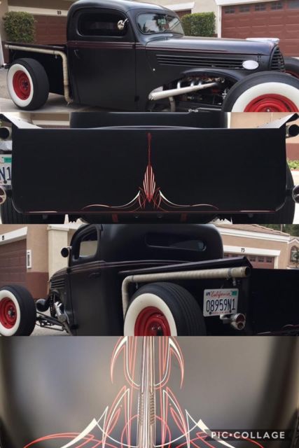 1939 ford pickup custom / bagged / chopped / v8 / upcoming featured magazine car