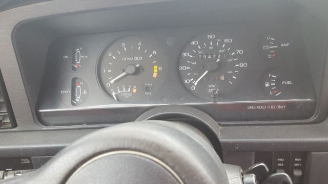 ford 1988 thunderbird turbo coupe