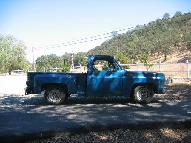 chevy stepside c10 wooden bed