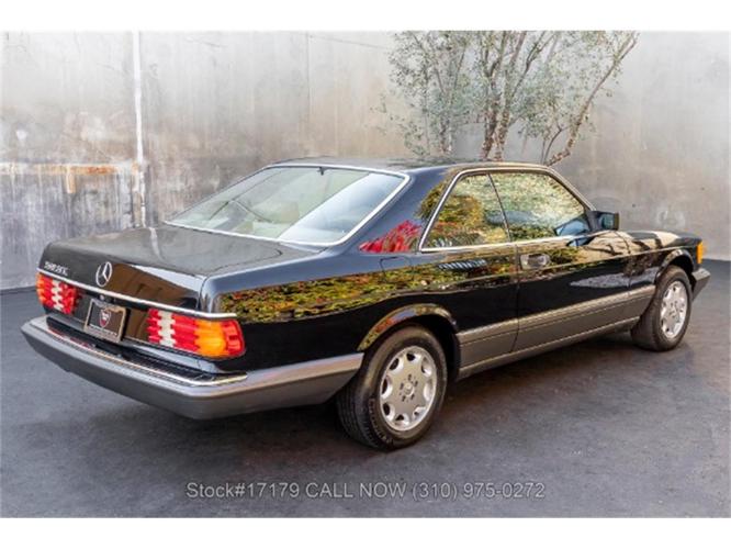 1991 mercedes-benz 560sec in beverly hills, california