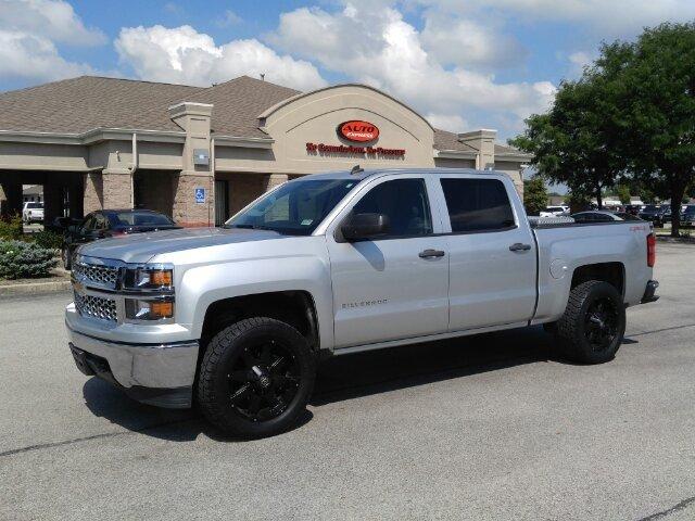 used 2014 chevrolet silverado 1500 4x4 crew cab lt lafayette, in 47909 for sale in lafayette, indiana