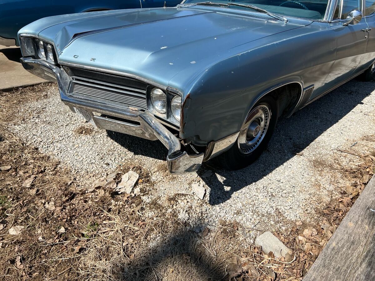 1967 buick wildcat sedan blue rwd automatic