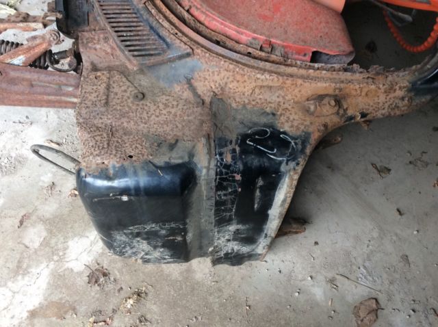 1960 chevy impala bubble top: cowl / dash / winndshield frame / numbers