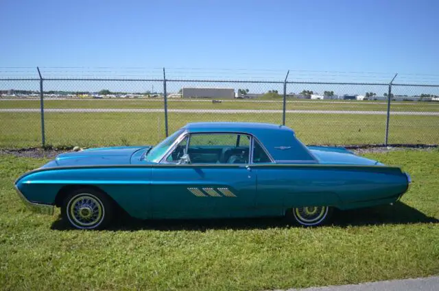 1963 ford thunderbird blue vintage antique collectors