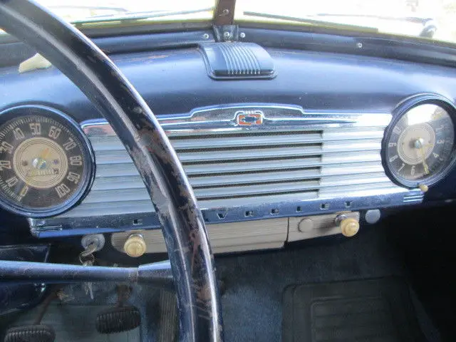 1948 chevrolet stylemaster 2 door coupe, make good streetrod, chevy all original