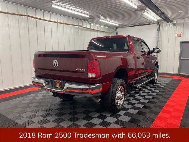 2018 ram 2500 tradesman crew cab 4x4 6'4' box
