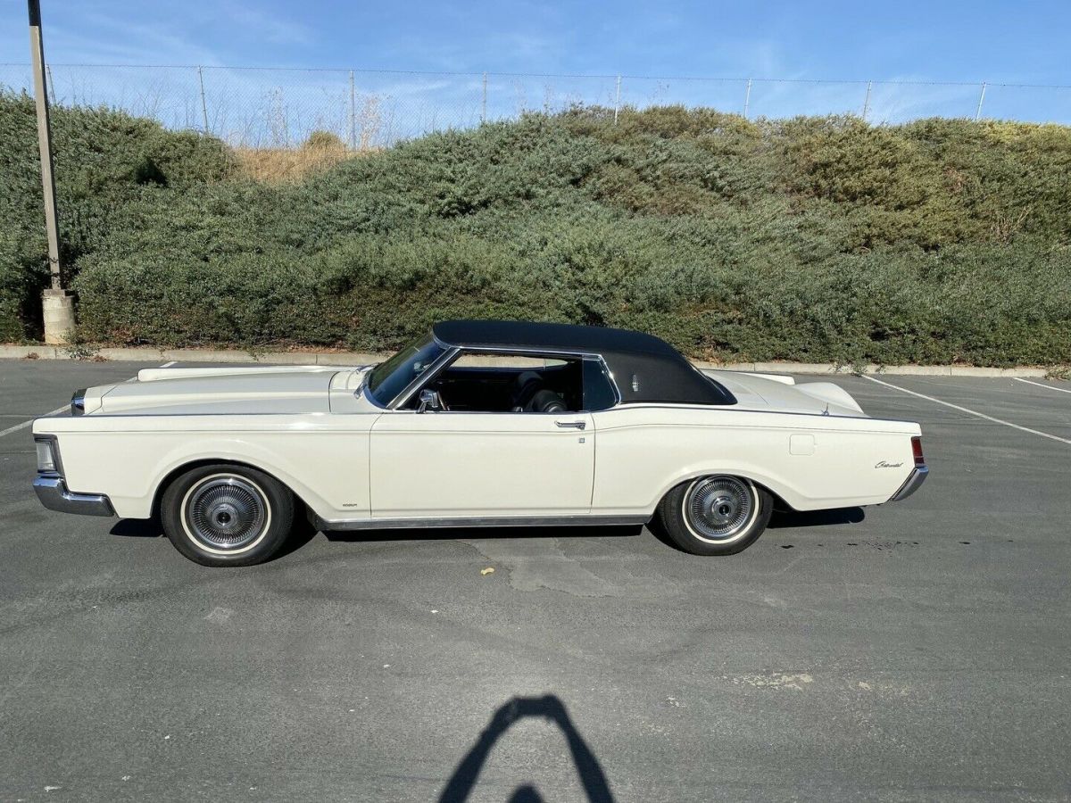 1969 lincoln continental 78913 miles white hardtop coupe automatic