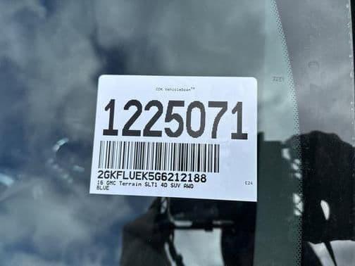 2016 gmc terrain slt in burlington, vermont