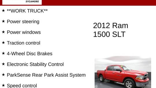 2012 RAM 1500