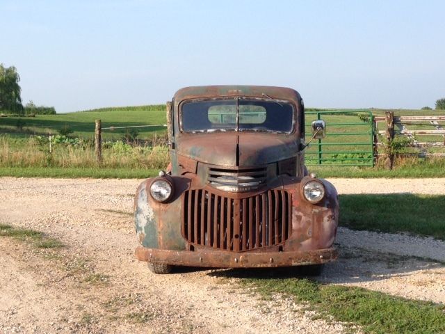 1945 chevrolet pickup - runs and drives!