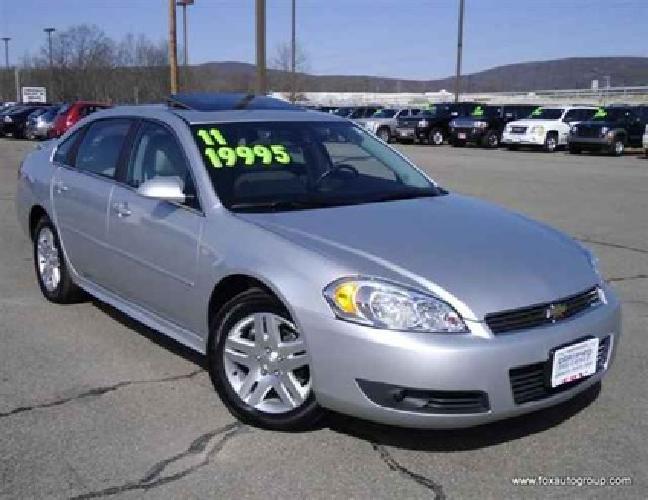 used 2011 chevrolet impala 4dr sdn lt retail sedan, 10,600 miles in painted post, ny