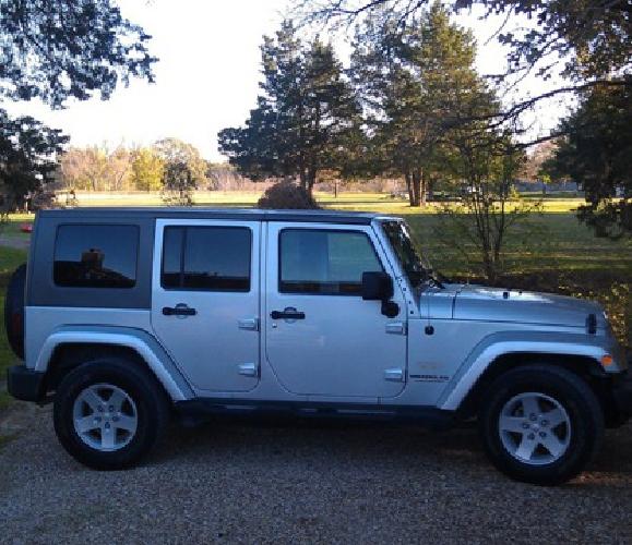 used 2007 jeep wrangler unlimited sahara in caddo mills, tx