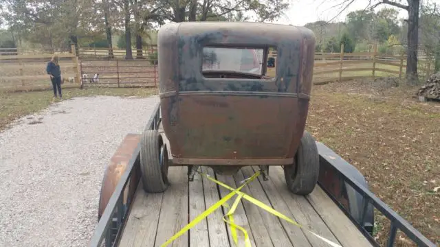 1928 ford model a tudor, project car, rat rod