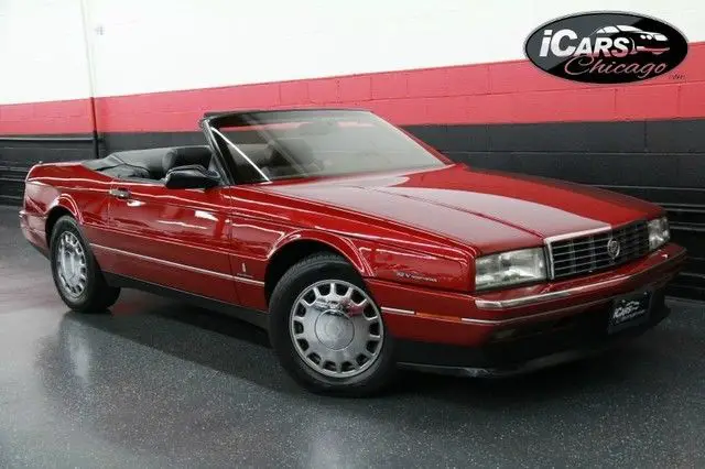 1993 cadillac allante convertible only 60,774 miles digital cluster serviced wow