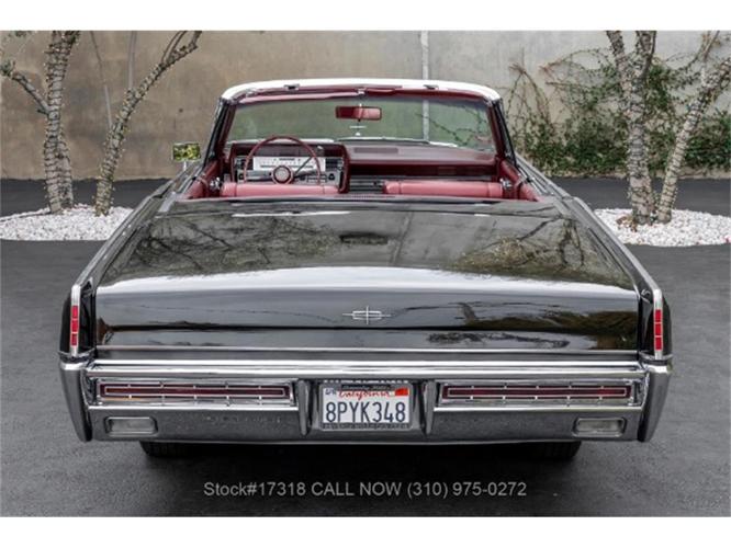 1967 lincoln continental convertible in beverly hills, california