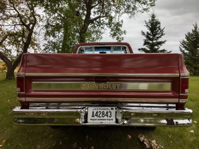 1977 chevrolet k10 4x4 6,313 actual original miles
