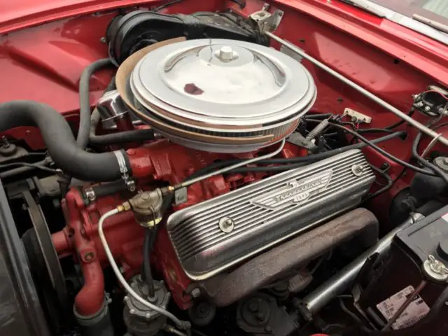 restored 1955 ford thunderbird. port hole hard top with automatic transmission