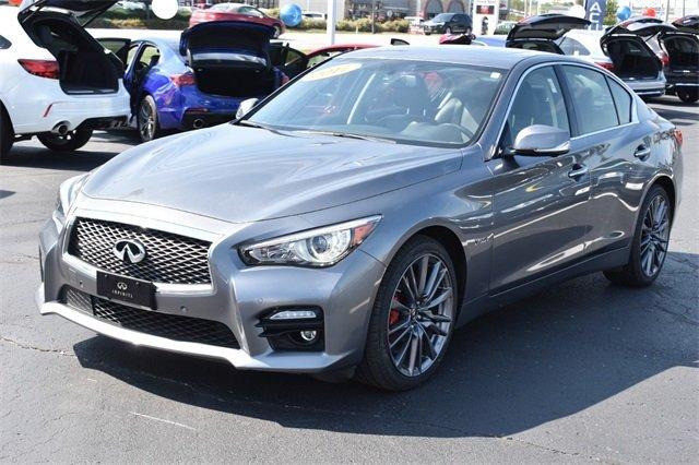 used 2017 infiniti q50 red sport 400 fort wayne, in 46804 for sale in fort wayne, indiana