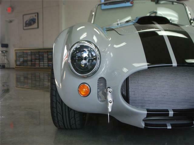 1965 shelby cobra bdr rt4 blacked out porsche chalk color