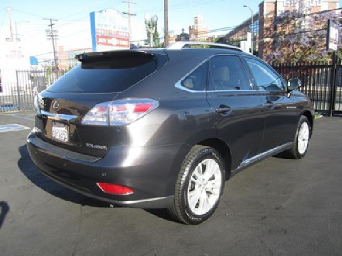 2010 lexus rx450h charcoal w/navigation in los angeles, ca