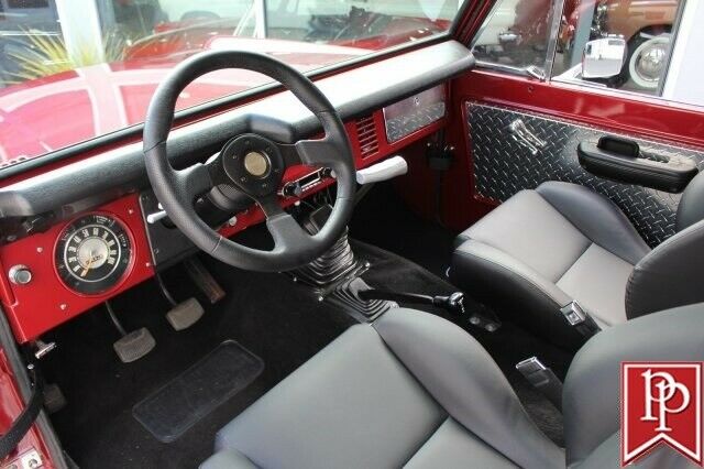 1969 ford bronco 4x4 98,482 miles burgundy pearl metallic