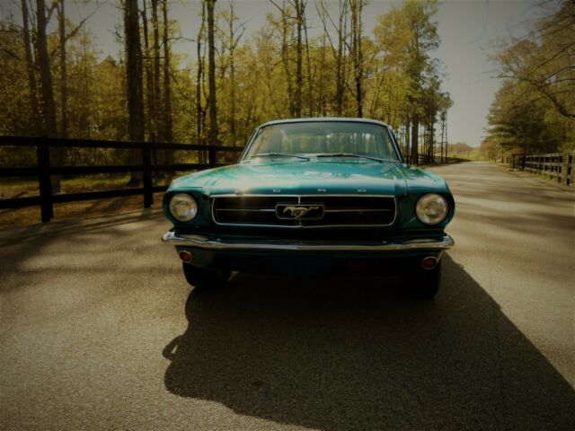 1965 mustang twilight turquoise restored 5 speed