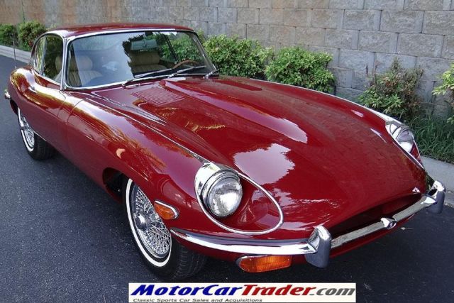 1970 jaguar e-type fixed head coupe,stunning car,great history,original colors