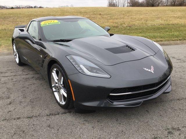 used 2017 chevrolet corvette stingray coupe w/ z51 1lt mooresville, in 46158 for sale in mooresville, indiana