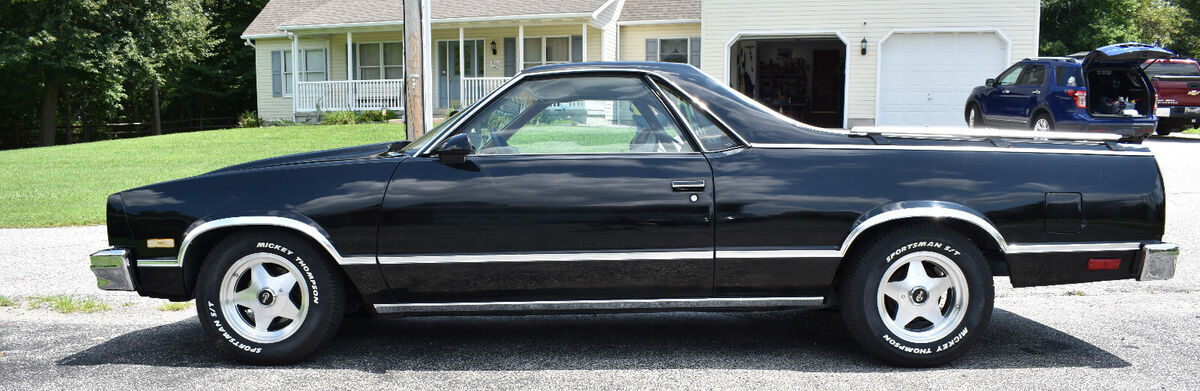 1986 chevrolet el camino restored 305 c.i. v-8 200-r4 auto a/c exc. condition