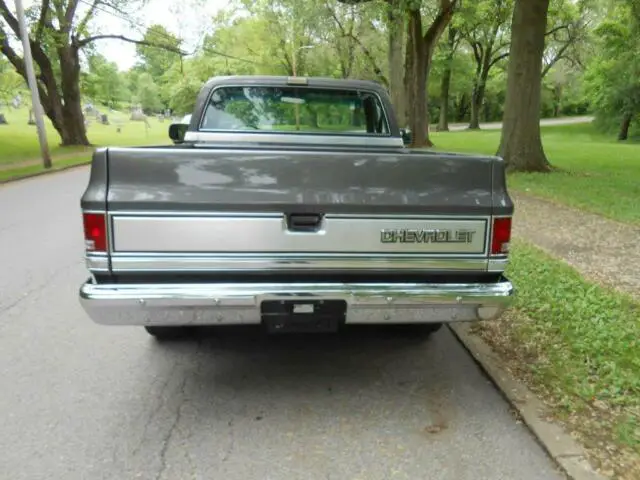 1985 chevrolet c10 32262 miles gray pickup 8 automatic
