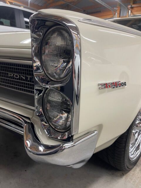 1966 pontiac tempest white rwd automatic restomod