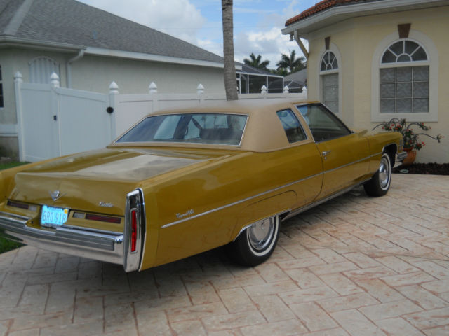 1974 cadillac coupe deville 2-door 7.7l