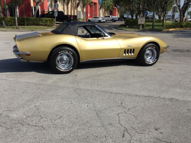 1969 corvette 427 4 speed convertible original paint l88 hood frame off
