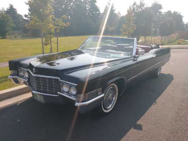 1969 cadillac deville convertible 83000 actual miles