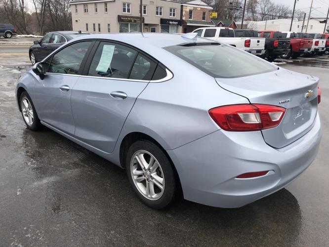 used 2017 chevrolet cruze lt sedan massena, ny 13662 for sale in massena, new york