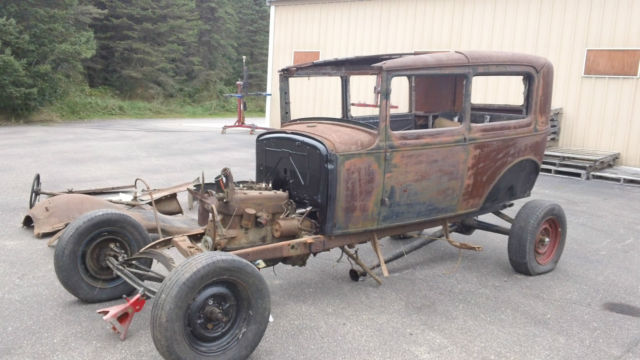1929 ford model a sedan super clean with engine and transmission cheap