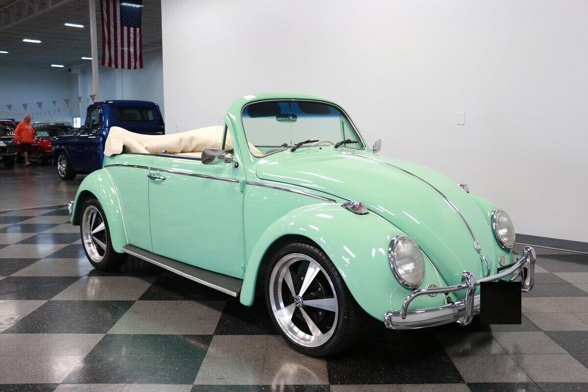 1968 volkswagen beetle classic trocar cabriolet 63668 miles