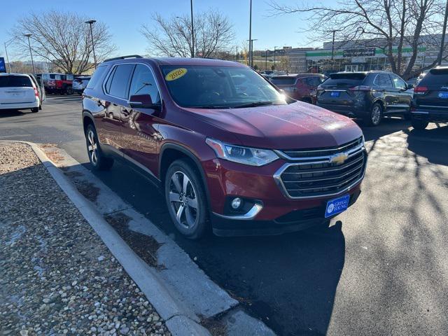 2020 chevrolet traverse lt leather